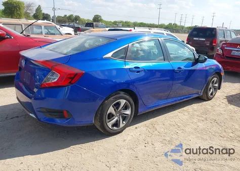 2019 Honda Civic Lx from USA, damaged, VIN 19XFC2F69KE047899